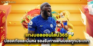 แทงบอลออนไลน์365 ปลอดภัยและมั่นคง รองรับการแทงบอลทุกประเภท